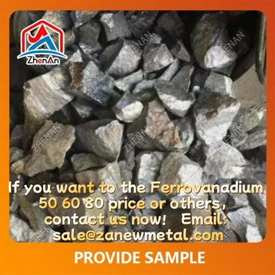 10-50 মিমি 50% ফেরোভানাডিয়াম লাম্পস